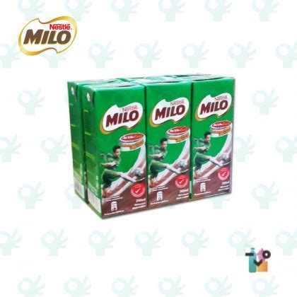 Ofiskita Nestle MILO Activ Go UHT 200ml X 6 Packs