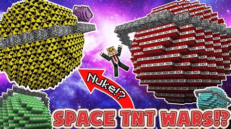 MODDED TNT WARS SPACE SHIP NUKE TNT CHEMICAL TNT VOLCANO TNT