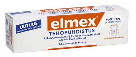 ELMEX TEHOPUHDISTUS hammastahna värjäytymien poistamiseen 50 ml ...