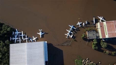 Enchente No RS Veja Antes E Depois Do Aeroporto Salgado Filho