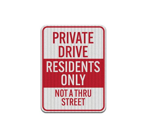 Shop For Private Property Private Driveway Aluminum Sign Egr