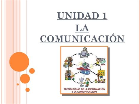 Unidad 1 La Comunicación