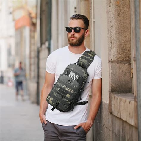 Buy G Free Edc Bag Tactical Sling Bag Backpack Molle Chest Shoulder