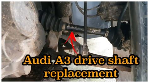 Removing Audi A3 8P Driveshaft YouTube