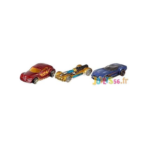 Pack 3 Voitures Hot Wheels Asst Jouets56 Fr