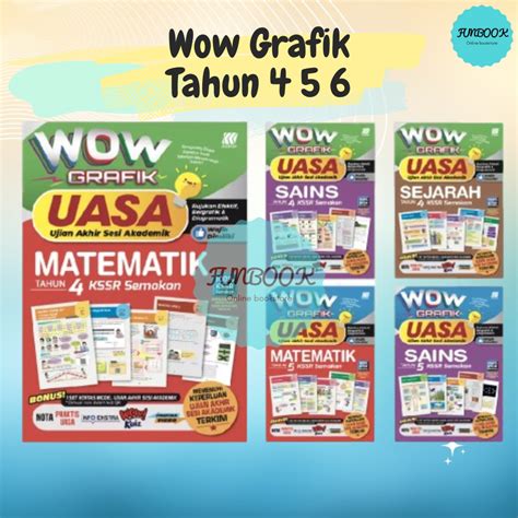 FUNBOOK Wow Grafik UASA KSSR TAHUN 4 5 6 Sasbadi Shopee Malaysia