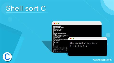 Shell Sort C Working And Functions Of The Shell Sort In C With Examples