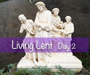 Living Lent Thursday After Ash Wednesday Day 2 Socials