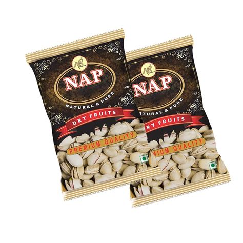 Nap American Roasted Salted Pistachios Pista Dry Fruit Shelled Nuts