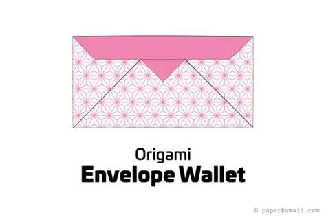 Simple Origami Bar Envelope Aemo