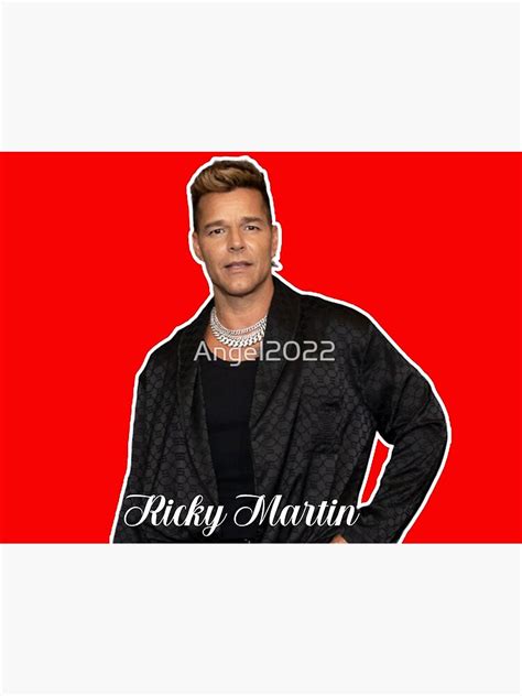 Ricky Martin Ricky Martin Singer Poster For Sale By Angel2022