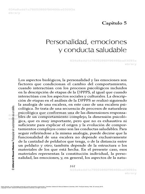 Pdf Psicolog A Social De La Salud Promoci N Y Prevenci N Dokumen Tips