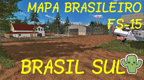 MAPA NOVO Mapa Brasileiro Farming Simulator 15 YouTube