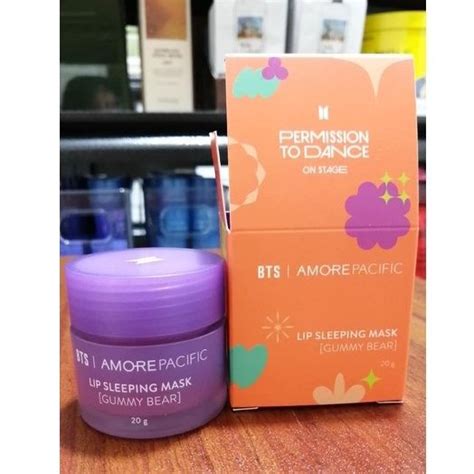 Bts X Amore Pacific Limited Edition Lip Sleeping Mask Gummy Bear 20g With T Lazada Ph