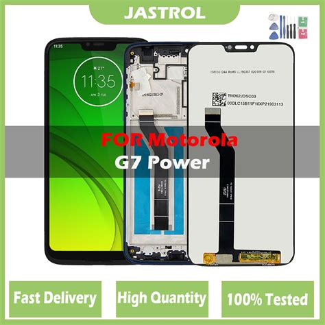 Pantalla Lcd Original Para Motorola Moto G7 Power Display Reemplazo De