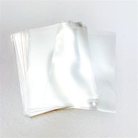 Clear Heat Seal Bags X Flat Set Of Bags Miss Cookie