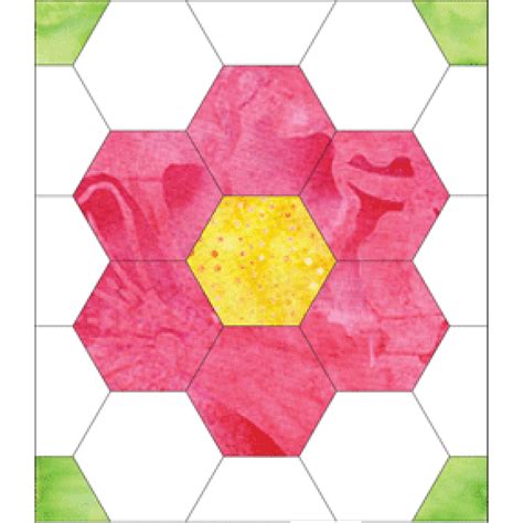 Hexagons – Quilt with Inklingo