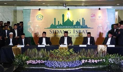 Pemerintah Resmi Tetapkan 1 Ramadhan 1444 Hijriah Pada 23 Maret 2023