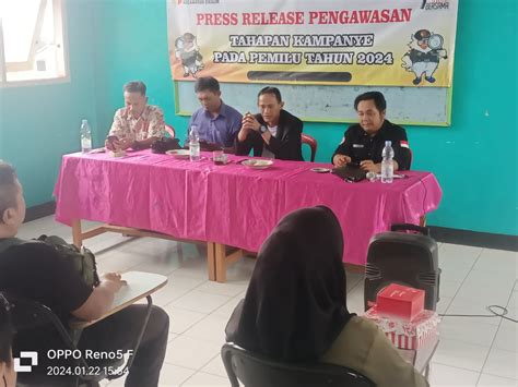 Panwaslu Cikaum Bongkar Total Hasil Pengawasan Kampanye Pasundan Ekspres