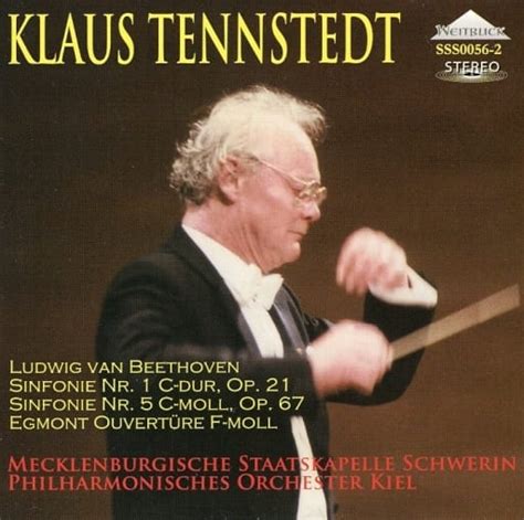 Klaus Tennstedt Ludwig Van Beethoven Sinfonie Nr 1 Sinfonie Nr