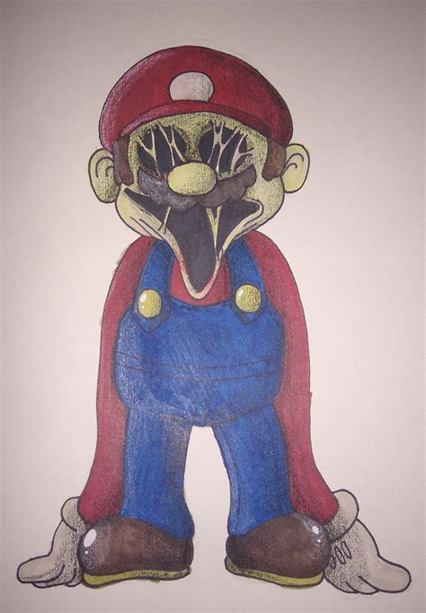 Ghoul Mario By Anxiousalex2004 On Deviantart