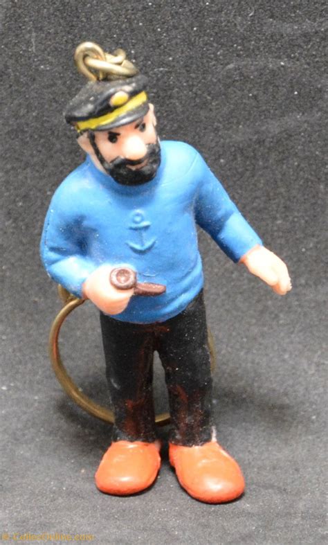 Bully Porte clé Capitaine Haddock Figurines