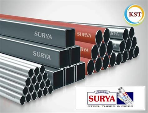 Surya Prakash Round Pipe At Rs 49500 Metric Ton Mild Steel Pipe In