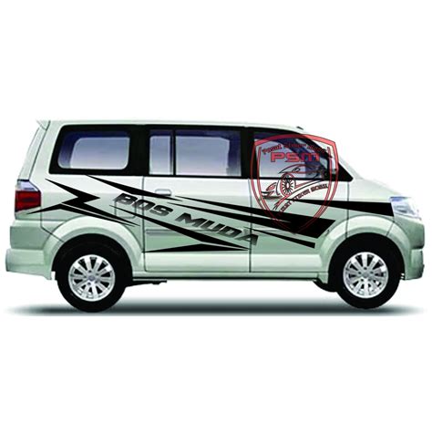 Jual Stiker Mobil Suzuki Apv Luxury Striping Cutting Mobil Apv Promo