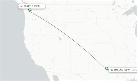 Direct Non Stop Flights From Seattle To Dallas Schedules