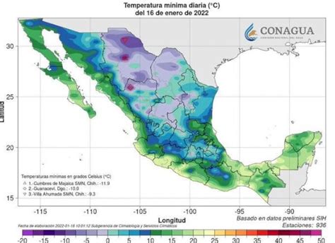 Registra majalca 11 9c la temperatura más fría del país La Opción