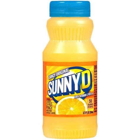 Sunny D Fruit Juice Tangy Original 675 Oz Instacart