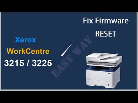 Reset Xerox Workcentre B B Instructiuni