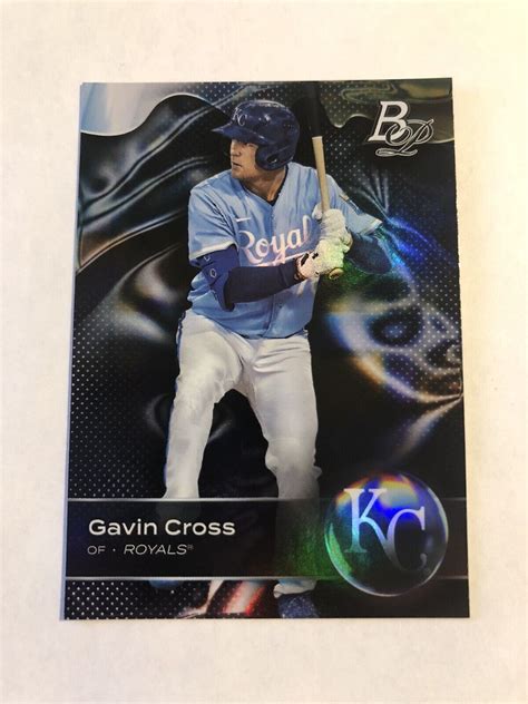 Gavin Cross 2023 Bowman Platinum Prospects Top 81 Kc Royals Ebay
