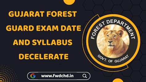 Gujarat Forest Guard Syllabus