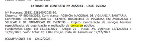 Concurso Anvisa contrato é assinado edital iminente Direção Concursos