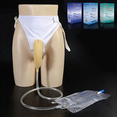 Ml Portable Wearable Urinal Urine Bag Collector Toilet Male Female