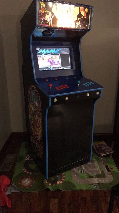 Old school arcade my friend made : r/gaming