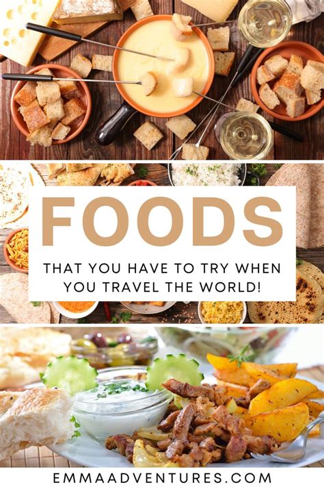 The best foods to try around the world when you travel! | Travel food ...