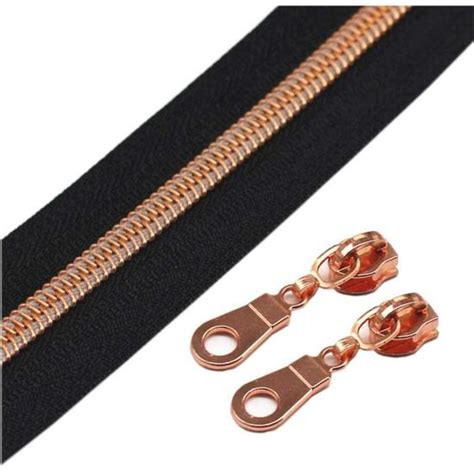 9 metres Métalliques Nylon Fermeture éclair au mètre 30 mm large