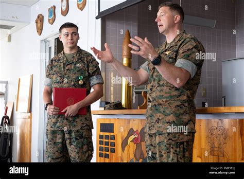 U S Marine Corps Lt Col Jacob Schwinghammer The Headquarters And