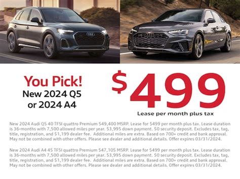 Audi Lease Deals & Specials in Fort Lauderdale, FL