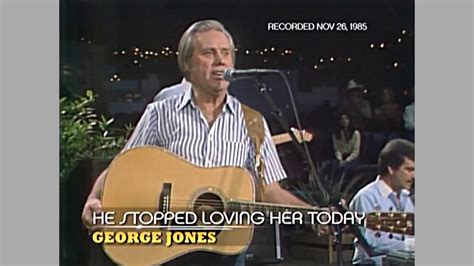 George Jones He Stopped Loving Her Today Austin City Limits 1985