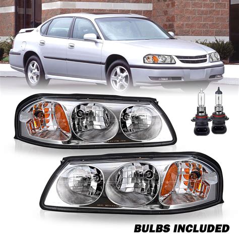 For 2000 2005 Chevy Impala Headlight Assembly OE Style Replacement Hea