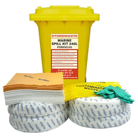 Marine Spill Kits Clean Up Spills In Aquatic Environments Storemasta