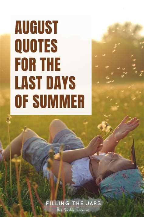 17 Unforgettable Last Days of Summer Quotes