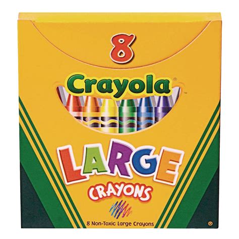 Crayola® Large Crayons Set Of 8