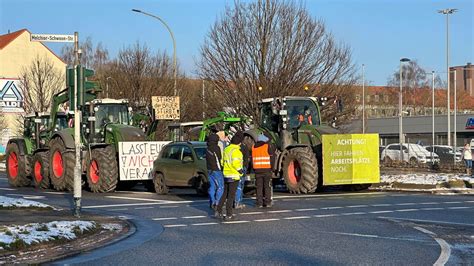 Trecker Proteste In Bremerhaven F R Mittwoch Beendet Buten Un Binnen