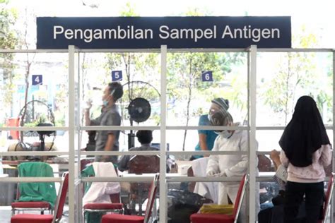 1 Januari 2022 Tarif Antigen Di Stasiun Turun Jadi Rp35 000 ANTARA News