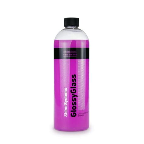 Экспресс очиститель стекол Shine Systems GlossyGlass, 750 мл SS828 ...