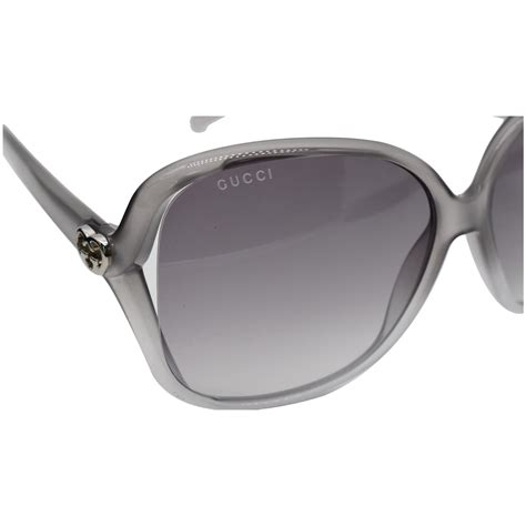 Gucci Gg0506s Butterfly Sunglasses Gray Gradient Lens